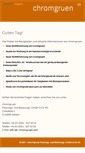 Mobile Screenshot of chromgruen.com